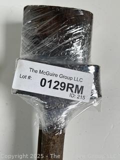 Two (2) 19th C Hand Forged Carriage Square Nut Wrenches<br>

<br><br>

Removal Options:<br><br> Sat (Nov 8) & Sun (Nov 9) 11-3pm, 56 Scotch Hill Rd., Cambridge NY 12816<br><br>

Sat (Nov 15) 12-2pm, TMG Warehouse, 2800 Juniper St., Fairfax, VA 22031<br><br>

Request Shipping (david@themcguiregroupllc.com) 
