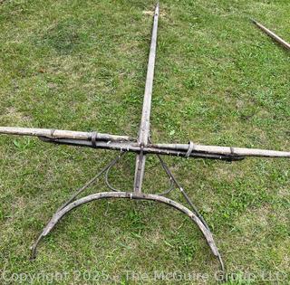 Antique Wooden Horse(s) Drawn Wagon Tongue<br>

<br><br>

Removal Options:<br><br> Sat (Nov 8) & Sun (Nov 9) 11-3pm, 56 Scotch Hill Rd., Cambridge NY 12816<br><br>

)