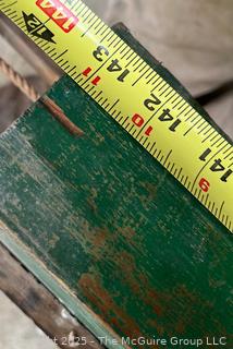 Antique Sears & Roebuck Double Hopper Wheelbarrow Grass Seeder<br>

<br><br>

Removal Options:<br><br> Sat (Nov 8) & Sun (Nov 9) 11-3pm, 56 Scotch Hill Rd., Cambridge NY 12816<br><br>

