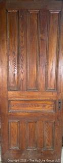 32 x 80" 7 Panel Chestnut Interior Door<br>

<br><br>

Removal Options:<br><br> Sat (Nov 8) & Sun (Nov 9) 11-3pm, 56 Scotch Hill Rd., Cambridge NY 12816<br><br>

 