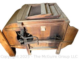 Hand Cranked Grain Fanning Mill<br>

<br><br>

Removal Options:<br><br> Sat (Nov 8) & Sun (Nov 9) 11-3pm, 56 Scotch Hill Rd., Cambridge NY 12816<br><br>

