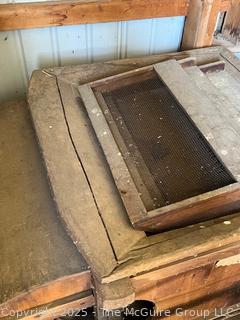 Hand Cranked Grain Fanning Mill<br>

<br><br>

Removal Options:<br><br> Sat (Nov 8) & Sun (Nov 9) 11-3pm, 56 Scotch Hill Rd., Cambridge NY 12816<br><br>

