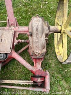 IH McCormick-Deering No. 7 Sickle Hay Mower. 2-Horse Drawn<br>

<br><br>

Removal Options:<br><br> Sat (Nov 8) & Sun (Nov 9) 11-3pm, 56 Scotch Hill Rd., Cambridge NY 12816<br><br>

