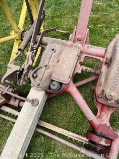 IH McCormick-Deering No. 7 Sickle Hay Mower. 2-Horse Drawn<br>

<br><br>

Removal Options:<br><br> Sat (Nov 8) & Sun (Nov 9) 11-3pm, 56 Scotch Hill Rd., Cambridge NY 12816<br><br>

