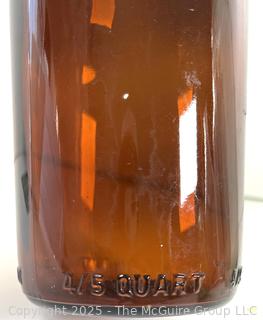 Group of Antique Glass Bottles Embossed w/ Various Brands<br>

<br><br>

Removal Options:<br><br> Sat (Nov 8) & Sun (Nov 9) 11-3pm, 56 Scotch Hill Rd., Cambridge NY 12816<br><br>

Sat (Nov 15) 12-2pm, TMG Warehouse, 2800 Juniper St., Fairfax, VA 22031<br><br>

Request Shipping (david@themcguiregroupllc.com)