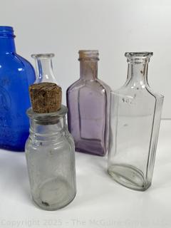 Glass Bottles Including Medicinal<br>

<br><br>

Removal Options:<br><br> Sat (Nov 8) & Sun (Nov 9) 11-3pm, 56 Scotch Hill Rd., Cambridge NY 12816<br><br>

Sat (Nov 15) 12-2pm, TMG Warehouse, 2800 Juniper St., Fairfax, VA 22031<br><br>

Request Shipping (david@themcguiregroupllc.com) 