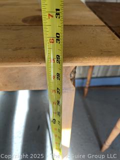 Wooden Work Table with Single Drawer.  Measures 26 x 42 x 29"T<br>

<br><br>

Removal Options:<br><br> Sat (Nov 8) & Sun (Nov 9) 11-3pm, 56 Scotch Hill Rd., Cambridge NY 12816<br><br>

