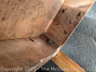 Wooden Work Table with Single Drawer.  Measures 26 x 42 x 29"T<br>

<br><br>

Removal Options:<br><br> Sat (Nov 8) & Sun (Nov 9) 11-3pm, 56 Scotch Hill Rd., Cambridge NY 12816<br><br>

