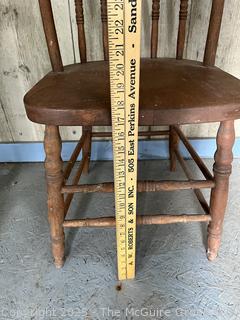 Spindle Back Bent Wood Side Chair<br>

<br><br>

Removal Options:<br><br> Sat (Nov 8) & Sun (Nov 9) 11-3pm, 56 Scotch Hill Rd., Cambridge NY 12816<br><br>

