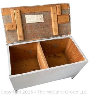 Lidded Wood Box<br>

<br><br>

Removal Options:<br><br> Sat (Nov 8) & Sun (Nov 9) 11-3pm, 56 Scotch Hill Rd., Cambridge NY 12816<br><br>

