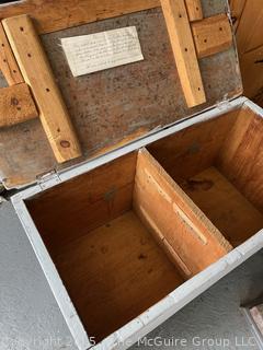 Lidded Wood Box<br>

<br><br>

Removal Options:<br><br> Sat (Nov 8) & Sun (Nov 9) 11-3pm, 56 Scotch Hill Rd., Cambridge NY 12816<br><br>

