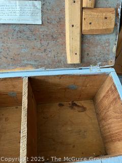 Lidded Wood Box<br>

<br><br>

Removal Options:<br><br> Sat (Nov 8) & Sun (Nov 9) 11-3pm, 56 Scotch Hill Rd., Cambridge NY 12816<br><br>

