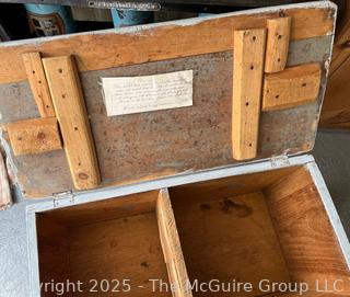 Lidded Wood Box<br>

<br><br>

Removal Options:<br><br> Sat (Nov 8) & Sun (Nov 9) 11-3pm, 56 Scotch Hill Rd., Cambridge NY 12816<br><br>

