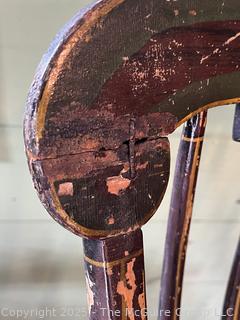 Stencil Back Boston Rocker Armchair<br>

<br><br>

Removal Options:<br><br> Sat (Nov 8) & Sun (Nov 9) 11-3pm, 56 Scotch Hill Rd., Cambridge NY 12816<br><br>

