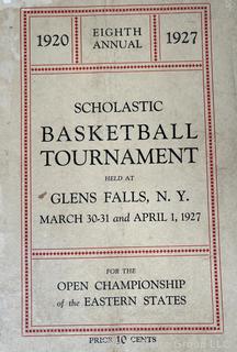 1927 Glens Falls NY Basketball Tournament Program, The Red and Black School Yearbook, 1881 Argus Almanac - A Political and Financial Annual, and 1842 Vol 1, No. 1 Edition of The American Agriculturalist Magazine<br>

<br><br>

Removal Options:<br><br> Sat (Nov 8) & Sun (Nov 9) 11-3pm, 56 Scotch Hill Rd., Cambridge NY 12816<br><br>

Sat (Nov 15) 12-2pm, TMG Warehouse, 2800 Juniper St., Fairfax, VA 22031<br><br>

Request Shipping (david@themcguiregroupllc.com)