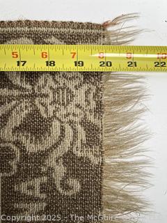 1896 Souvenir Tapestry by The Magee Carpet Works "School Marm"<br>

<br><br>

Removal Options:<br><br> Sat (Nov 8) & Sun (Nov 9) 11-3pm, 56 Scotch Hill Rd., Cambridge NY 12816<br><br>

Sat (Nov 15) 12-2pm, TMG Warehouse, 2800 Juniper St., Fairfax, VA 22031<br><br>

Request Shipping (david@themcguiregroupllc.com)