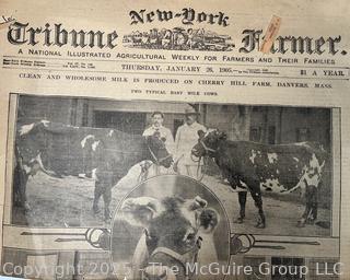 Newspapers Including The 1925 Knickerbocker Press That Covered The Cambridge NY High School Football Team's Championship Win Over Albany NY.<br>

<br><br>

Removal Options:<br><br> Sat (Nov 8) & Sun (Nov 9) 11-3pm, 56 Scotch Hill Rd., Cambridge NY 12816<br><br>

Sat (Nov 15) 12-2pm, TMG Warehouse, 2800 Juniper St., Fairfax, VA 22031<br><br>

Request Shipping (david@themcguiregroupllc.com)