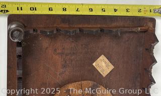 Eastlake Style American Sawtooth Occasional Table <br>

<br><br>

Removal Options:<br><br> Sat (Nov 8) & Sun (Nov 9) 11-3pm, 56 Scotch Hill Rd., Cambridge NY 12816<br><br>

