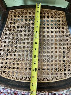 Wood Spindle Back Side Chair with Cane Seat<br>

<br><br>

Removal Options:<br><br> Sat (Nov 8) & Sun (Nov 9) 11-3pm, 56 Scotch Hill Rd., Cambridge NY 12816<br><br>


