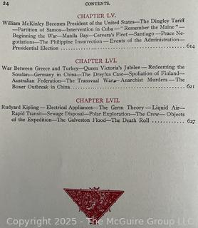 Book Titled "1900 Story of One Hundred Years Hard Cover Engravings and Paintings<br>

<br><br>

Removal Options:<br><br> Sat (Nov 8) & Sun (Nov 9) 11-3pm, 56 Scotch Hill Rd., Cambridge NY 12816<br><br>

Sat (Nov 15) 12-2pm, TMG Warehouse, 2800 Juniper St., Fairfax, VA 22031<br><br>

Request Shipping (david@themcguiregroupllc.com)