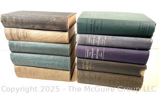 Ten (10) U.S. Department of Agriculture Yearbooks: 1878, 1868, 1884, 1880, 1906, 1913 and 1931<br>

<br><br>

Removal Options:<br><br> Sat (Nov 8) & Sun (Nov 9) 11-3pm, 56 Scotch Hill Rd., Cambridge NY 12816<br><br>

Sat (Nov 15) 12-2pm, TMG Warehouse, 2800 Juniper St., Fairfax, VA 22031<br><br>

Request Shipping (david@themcguiregroupllc.com)