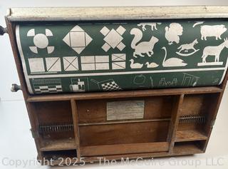 1923 Blue Bird Model of The Chautauqua Industrial Art Desk (WAS 472)<br>

<br><br>

Removal Options:<br><br> Sat (Nov 8) & Sun (Nov 9) 11-3pm, 56 Scotch Hill Rd., Cambridge NY 12816<br><br>

Sat (Nov 15) 12-2pm, TMG Warehouse, 2800 Juniper St., Fairfax, VA 22031<br><br>

Request Shipping (david@themcguiregroupllc.com)
