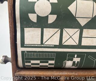 1923 Blue Bird Model of The Chautauqua Industrial Art Desk (WAS 472)<br>

<br><br>

Removal Options:<br><br> Sat (Nov 8) & Sun (Nov 9) 11-3pm, 56 Scotch Hill Rd., Cambridge NY 12816<br><br>

Sat (Nov 15) 12-2pm, TMG Warehouse, 2800 Juniper St., Fairfax, VA 22031<br><br>

Request Shipping (david@themcguiregroupllc.com)