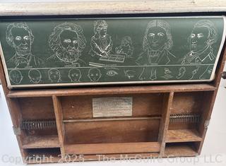 1923 Blue Bird Model of The Chautauqua Industrial Art Desk (WAS 472)<br>

<br><br>

Removal Options:<br><br> Sat (Nov 8) & Sun (Nov 9) 11-3pm, 56 Scotch Hill Rd., Cambridge NY 12816<br><br>

Sat (Nov 15) 12-2pm, TMG Warehouse, 2800 Juniper St., Fairfax, VA 22031<br><br>

Request Shipping (david@themcguiregroupllc.com)