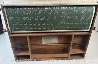1923 Blue Bird Model of The Chautauqua Industrial Art Desk (WAS 472)<br>

<br><br>

Removal Options:<br><br> Sat (Nov 8) & Sun (Nov 9) 11-3pm, 56 Scotch Hill Rd., Cambridge NY 12816<br><br>

Sat (Nov 15) 12-2pm, TMG Warehouse, 2800 Juniper St., Fairfax, VA 22031<br><br>

Request Shipping (david@themcguiregroupllc.com)