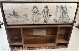 1923 Blue Bird Model of The Chautauqua Industrial Art Desk (WAS 472)<br>

<br><br>

Removal Options:<br><br> Sat (Nov 8) & Sun (Nov 9) 11-3pm, 56 Scotch Hill Rd., Cambridge NY 12816<br><br>

Sat (Nov 15) 12-2pm, TMG Warehouse, 2800 Juniper St., Fairfax, VA 22031<br><br>

Request Shipping (david@themcguiregroupllc.com)