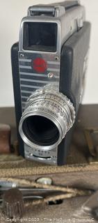 Kodak Kodascope Pageant Sound Projector 16mm Model and Cline-Kodak Royal Magazine Handheld Film Camera<br>

<br><br>

Removal Options:<br><br> Sat (Nov 8) & Sun (Nov 9) 11-3pm, 56 Scotch Hill Rd., Cambridge NY 12816<br><br>

Sat (Nov 15) 12-2pm, TMG Warehouse, 2800 Juniper St., Fairfax, VA 22031<br><br>
