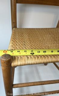 Ladder Back Side Chair w/ Cane Seat<br>

<br><br>

Removal Options:<br><br> Sat (Nov 8) & Sun (Nov 9) 11-3pm, 56 Scotch Hill Rd., Cambridge NY 12816<br><br>


