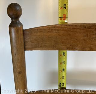 Ladder Back Side Chair w/ Cane Seat<br>

<br><br>

Removal Options:<br><br> Sat (Nov 8) & Sun (Nov 9) 11-3pm, 56 Scotch Hill Rd., Cambridge NY 12816<br><br>

