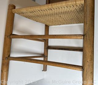 Ladder Back Side Chair w/ Cane Seat<br>

<br><br>

Removal Options:<br><br> Sat (Nov 8) & Sun (Nov 9) 11-3pm, 56 Scotch Hill Rd., Cambridge NY 12816<br><br>

