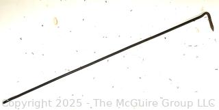NEW PHOTO Forged Fire Poker<br>

<br><br>

Removal Options:<br><br> Sat (Nov 8) & Sun (Nov 9) 11-3pm, 56 Scotch Hill Rd., Cambridge NY 12816<br><br>

Sat (Nov 15) 12-2pm, TMG Warehouse, 2800 Juniper St., Fairfax, VA 22031<br><br>

Request Shipping (david@themcguiregroupllc.com)