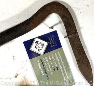 NEW PHOTO Forged Fire Poker<br>

<br><br>

Removal Options:<br><br> Sat (Nov 8) & Sun (Nov 9) 11-3pm, 56 Scotch Hill Rd., Cambridge NY 12816<br><br>

Sat (Nov 15) 12-2pm, TMG Warehouse, 2800 Juniper St., Fairfax, VA 22031<br><br>

Request Shipping (david@themcguiregroupllc.com)