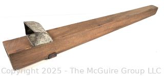 Wooden Organ Pipe<br>

<br><br>

Removal Options:<br><br> Sat (Nov 8) & Sun (Nov 9) 11-3pm, 56 Scotch Hill Rd., Cambridge NY 12816<br><br>

Sat (Nov 15) 12-2pm, TMG Warehouse, 2800 Juniper St., Fairfax, VA 22031<br><br>

Request Shipping (david@themcguiregroupllc.com)