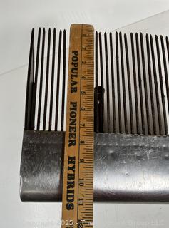 Cranberry Harvesting Rake. Metal<br>

<br><br>

Removal Options:<br><br> Sat (Nov 8) & Sun (Nov 9) 11-3pm, 56 Scotch Hill Rd., Cambridge NY 12816<br><br>

Sat (Nov 15) 12-2pm, TMG Warehouse, 2800 Juniper St., Fairfax, VA 22031<br><br>

Request Shipping (david@themcguiregroupllc.com)