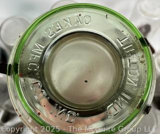 Group of Glass Canning Jar Chicken Feeders<br>

<br><br>

Removal Options:<br><br> Sat (Nov 8) & Sun (Nov 9) 11-3pm, 56 Scotch Hill Rd., Cambridge NY 12816<br><br>

