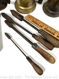 Four (4) Blow Torches and Melting Irons<br>

<br><br>

Removal Options:<br><br> Sat (Nov 8) & Sun (Nov 9) 11-3pm, 56 Scotch Hill Rd., Cambridge NY 12816<br><br>

Sat (Nov 15) 12-2pm, TMG Warehouse, 2800 Juniper St., Fairfax, VA 22031<br><br>

