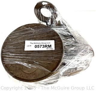 Spring Scale, Scale Weights and Metal/Wood Hanging Pulley<br>

<br><br>

Removal Options:<br><br> Sat (Nov 8) & Sun (Nov 9) 11-3pm, 56 Scotch Hill Rd., Cambridge NY 12816<br><br>
