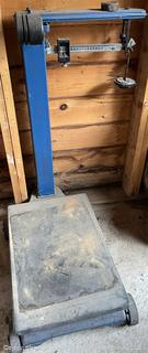 Fairbanks Platform Scale with Weights.<br>

<br><br>

Removal Options:<br><br> Sat (Nov 8) & Sun (Nov 9) 11-3pm, 56 Scotch Hill Rd., Cambridge NY 12816<br><br>

 