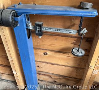Fairbanks Platform Scale with Weights.<br>

<br><br>

Removal Options:<br><br> Sat (Nov 8) & Sun (Nov 9) 11-3pm, 56 Scotch Hill Rd., Cambridge NY 12816<br><br>

 