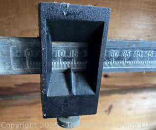 Fairbanks Platform Scale with Weights.<br>

<br><br>

Removal Options:<br><br> Sat (Nov 8) & Sun (Nov 9) 11-3pm, 56 Scotch Hill Rd., Cambridge NY 12816<br><br>

 