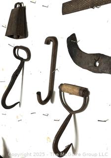 NEW PHOTO Forged Farm Hardware<br>

<br><br>

Removal Options:<br><br> Sat (Nov 8) & Sun (Nov 9) 11-3pm, 56 Scotch Hill Rd., Cambridge NY 12816<br><br>
