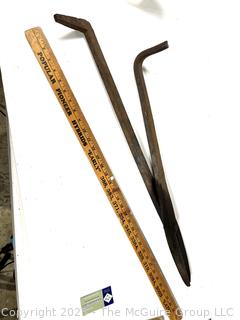 Large Forged Iron Shears INSERT NEW PHOTO<br>

<br><br>

Removal Options:<br><br> Sat (Nov 8) & Sun (Nov 9) 11-3pm, 56 Scotch Hill Rd., Cambridge NY 12816<br><br>

