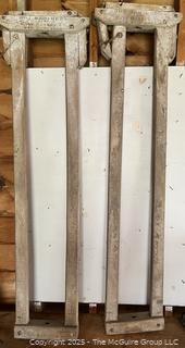 Wooden Cow Stanchions<br>

<br><br>

Removal Options:<br><br> Sat (Nov 8) & Sun (Nov 9) 11-3pm, 56 Scotch Hill Rd., Cambridge NY 12816<br><br>

 
