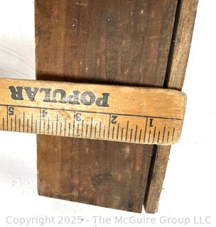 Wooden and Steel Tined Specialized Rake w/ Fitted Box Cover<br>

<br><br>

Removal Options:<br><br> Sat (Nov 8) & Sun (Nov 9) 11-3pm, 56 Scotch Hill Rd., Cambridge NY 12816<br><br>

Sat (Nov 15) 12-2pm, TMG Warehouse, 2800 Juniper St., Fairfax, VA 22031<br><br>

