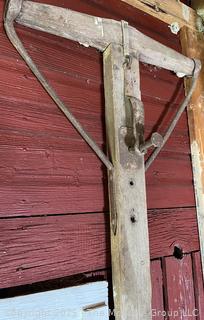 Eleven Foot Long Wooden Tongue<br>

<br><br>

Removal Options:<br><br> Sat (Nov 8) & Sun (Nov 9) 11-3pm, 56 Scotch Hill Rd., Cambridge NY 12816<br><br>

