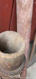Two (2) Sections of Wooden Water Pipe<br>

<br><br>

Removal Options:<br><br> Sat (Nov 8) & Sun (Nov 9) 11-3pm, 56 Scotch Hill Rd., Cambridge NY 12816<br><br>
